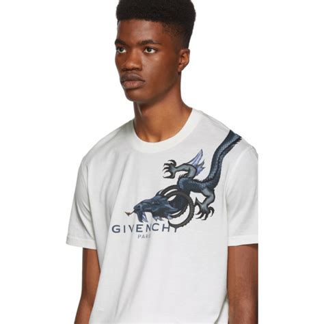 givenchy capricorn shirt|Givenchy: White Capricorn Dragon T.